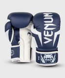Venum- Elite Boxhandschuhe - Weiß/Marineblau