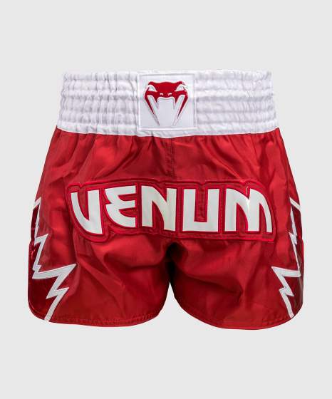 Venum - Inferno Muay Thai Shorts - Rot/Weiß