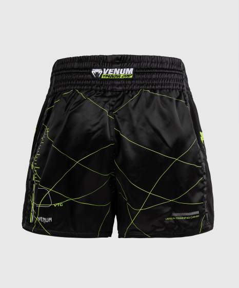 Venum - Training Camp 4.0 Muay Thai Shorts - Schwarz/Neongrün