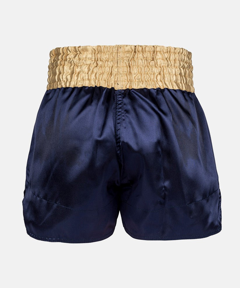 Venum -  Classic Muay Thai Shorts - Marineblau/Gold