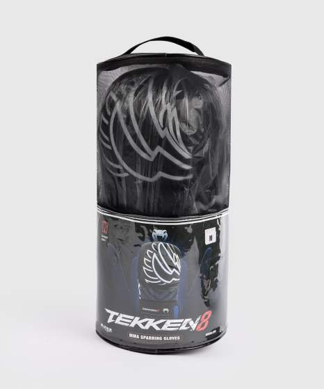 Venum - x Tekken 8 TEKKEN- Jin Kazama MMA Sparring Handschuhe - Blau/Schwarz/Weiß