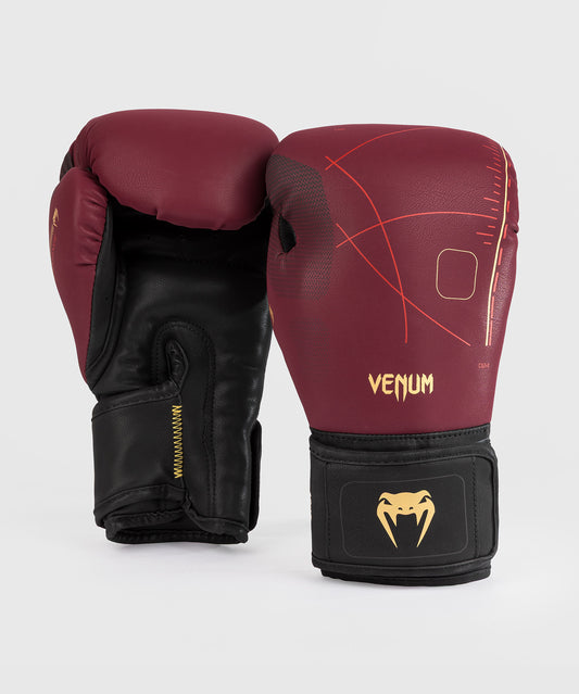 Venum - Tactical XT Boxhandschuhe - Schwarz/Burgund/Gold