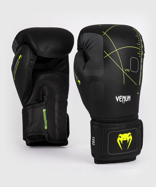 Venum - Training Camp 4.0 Boxhandschuhe - Schwarz/Neongrün