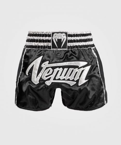 Venum - Absolute 2.0 Muay Thai Shorts - Schwarz/Silber