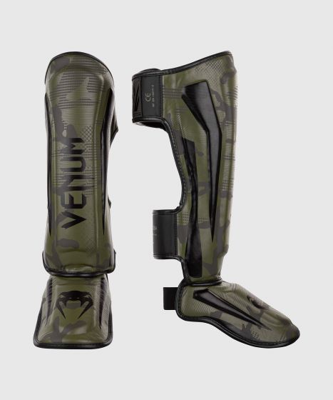 VENUM ELITE SHIN GUARDS - KHAKI CAMO