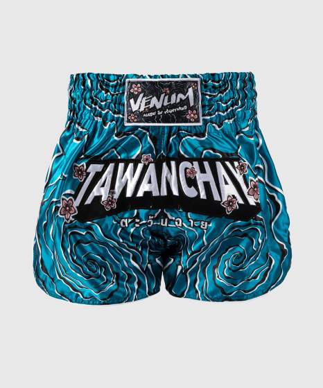 Venum - Tawanchay Muay Thaï Shorts – Blau/Weiß