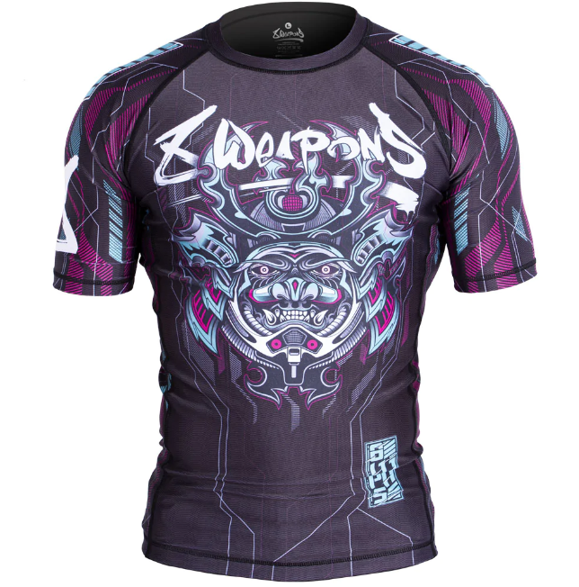 8 WEAPONS - Rashguard S/S Samurai 2.0 Cyber