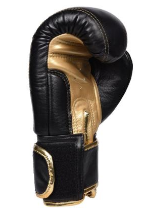 8 WEAPONS - BOXHANDSCHUHE - PREMIUM SCHWARZ-GOLD