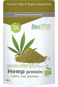 Biotona - HANFPROTEIN 100% RAW POWDER 300G