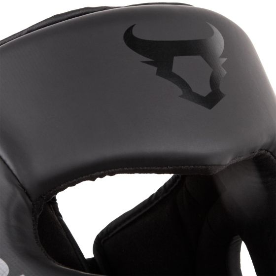 RINGHORNS CHARGER HEADGEAR-BLACK/BLACK