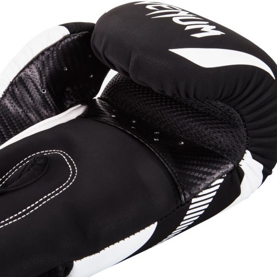 VENUM IMPACT BOXHANDSCHUHE - SCHWARZ/WEISS 10 oz