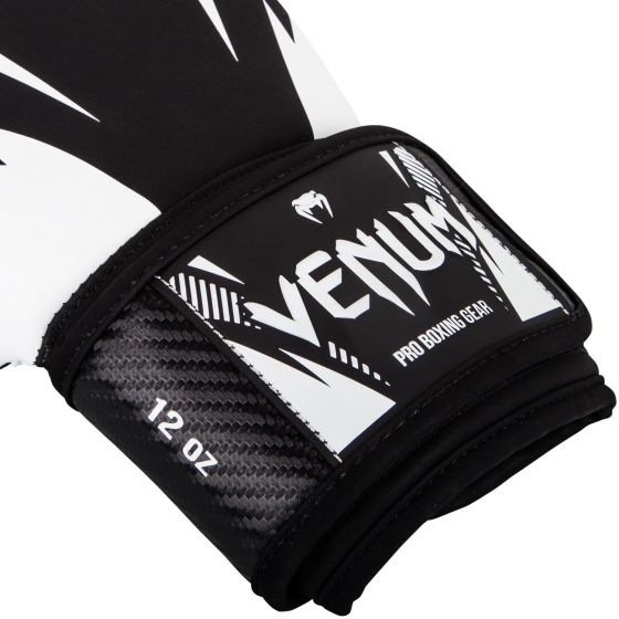 VENUM IMPACT BOXHANDSCHUHE - SCHWARZ/WEISS 10 oz