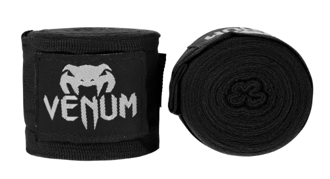 VENUM KONTAKT BOXBANDAGEN - ORIGINAL - 2,5 M SCHWARZ