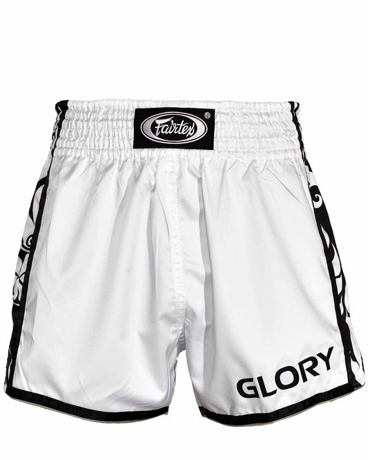 Fairtex - Glory BSG1 Short in Weiss/Schwarz